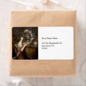 Lamia door John William Waterhouse Etiket (Insitu)