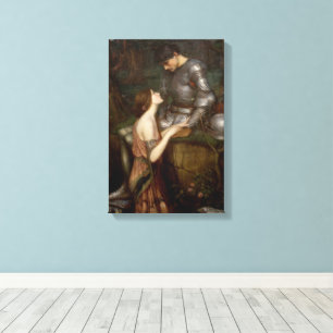 Lamia en de soldaat door John William Waterhouse Canvas Afdruk