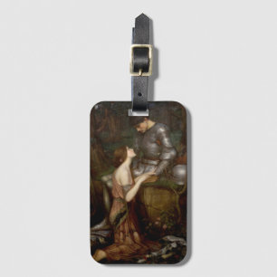 Lamia en de soldaat van John William Waterhouse Bagagelabel