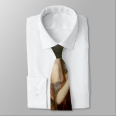 Lamia en de soldaat van John William Waterhouse Stropdas (Gebonden)