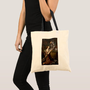 Lamia en de soldaat van John William Waterhouse Tote Bag