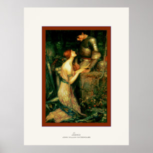 Lamia ~ John William Waterhouse Poster