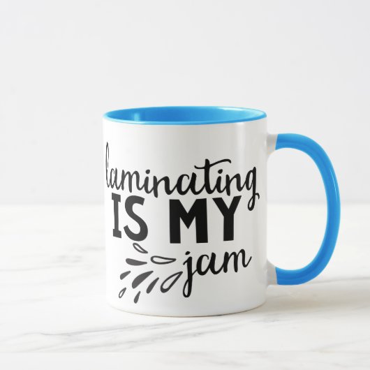 Lamineren is mijn jam! Mok (Rechts)