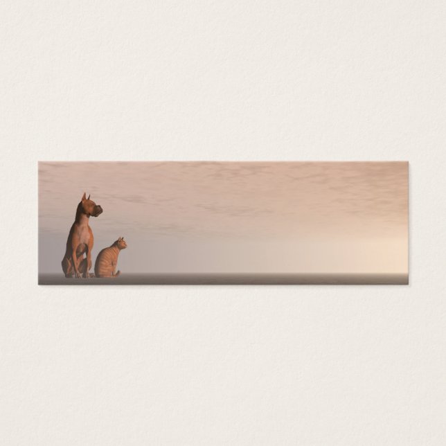 L'amitié des chiens et des chats (Devant)