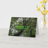 L'amitié est comme une carte de voeux de (Fleur jaune)