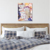 L'amitié est une âme unique - Art sur toile (Insitu(Chambre))