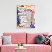 L'amitié est une âme unique - Art sur toile (Insitu(Salon))