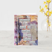 L'Amitié Est Une Carte Soul Unique (Fleur jaune)