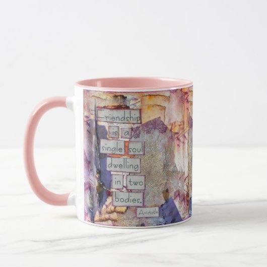 L'Amitié Est Une Mug À Âme Unique (Gauche)