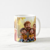 L'amitié nous rend plus forts. Tasse à café (Devant droit)