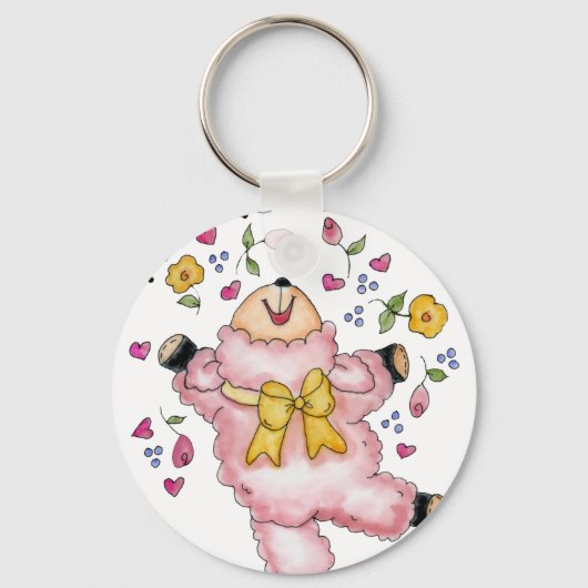 lammeren sleutelhanger (Voorkant)