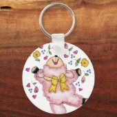lammeren sleutelhanger (Voorkant)