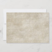 Lammetje Doop Foto Uitnodiging (Achterkant)