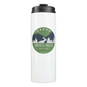 Lamoille Valley Rail Trail Vermont Thermosbeker