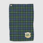 Lamont Ancient Original Scottish Tartan Golfhanddoek (Voorkant)