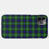 Lamont tartan blauw groen geruit Case-Mate iPhone case (Achterkant (horizontaal))
