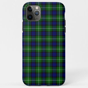 Lamont tartan blauw groen geruit iPhone 11 pro max hoesje