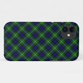 Lamont tartan blue green plaid Case-Mate iPhone case (Achterkant (horizontaal))
