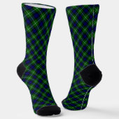 Lamont tartan blue green plaid sokken (Gebogen)