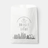 L'amour à Nashville | Sacs de faveur de mariage (Devant)