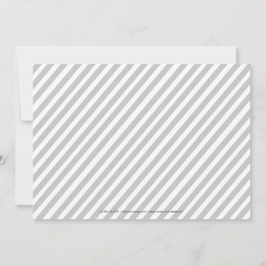 L'amour à première vue | Faire-part bébé (Dos)