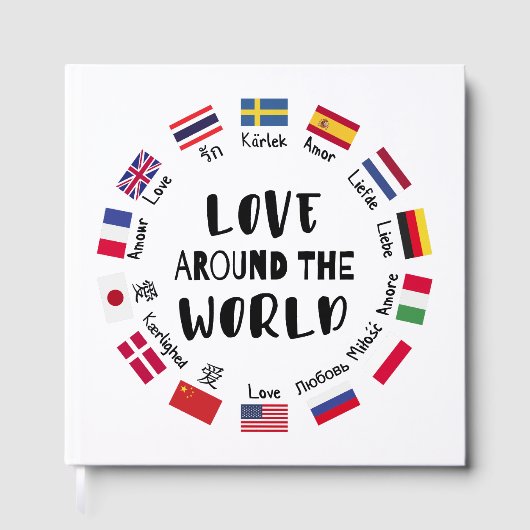 L'amour autour des langues du monde (Recto)