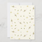 L'amour brasse Baby shower Invitation - Café (Dos)