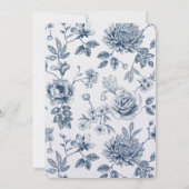 L'amour brasse des invitations de douche nuptiale (Dos)