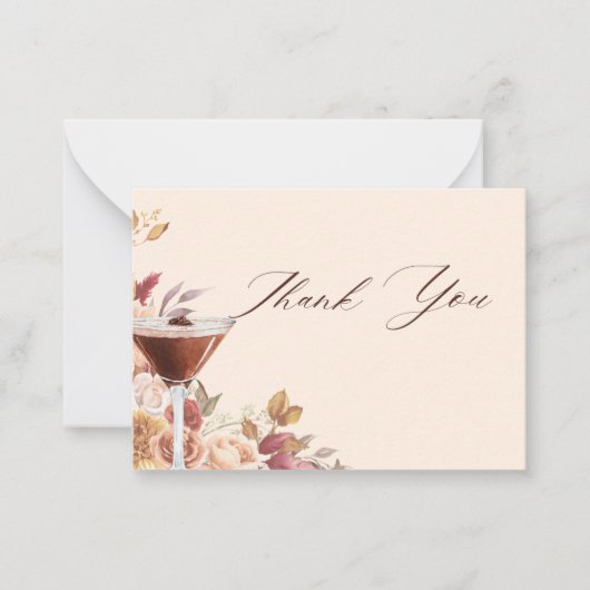 L'amour brasse la Carte de remerciements (Devant)