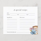 L'amour brasse la Fête des mariées de café Carte d (Devant)