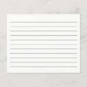 L'amour brasse le café Thème Recette Carte (Dos)