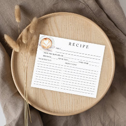 L'amour brasse le café Thème Recette Carte
