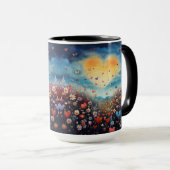 L'Amour Brille Feu Brillant Mug (Devant droit)