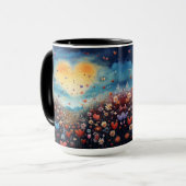 L'Amour Brille Feu Brillant Mug (Devant gauche)