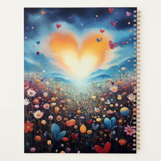 L'Amour Brille Le Planificateur, Non Daté, Calendr (Dos)