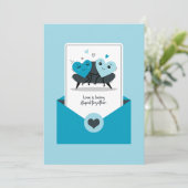 L'amour, c'est être stupide ensemble - Carte Blue  (Debout devant)