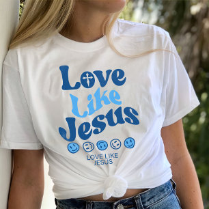 L'Amour Comme Jésus Chemise, T-shirt tendance