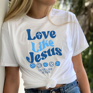 L'Amour Comme Jésus Chemise, T-shirt tendance