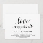 L'amour conquiert tout, Carte de changement de dat (Devant / Derrière)