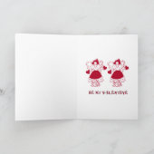 L'amour d'ange soit ma carte de Valentine (Intérieur)