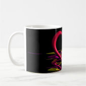 L'amour dans la tasse de café dans l'obscurité (Gauche)