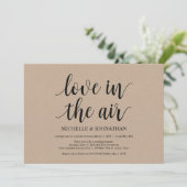 L'amour dans l'air, invitations pour mariage en fu (Debout devant)