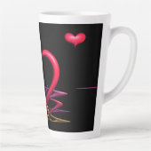 L'amour dans l'obscurité Latte Mug (Droite)