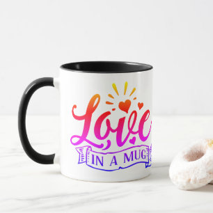 L'Amour Dans Une Mug - Cadeau Pour Un Petit Ami/Un