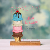 L'Amour De La Crème De Glace Est Douce Prendre Une (Neutre)