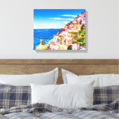 L'Amour De Positano Italie Toile Enveloppée (Insitu(Chambre))