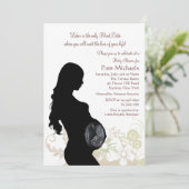 L'amour de votre vie Invitation Baby shower neutre (Debout devant)
