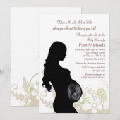 L'amour de votre vie Invitation Baby shower neutre (Devant / Derrière)