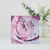 L'amour dentelle des invitations élégants de (Debout devant)