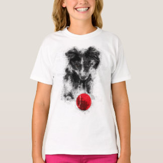 L'amour des chiots | T-shirt Artsy Puppy Series